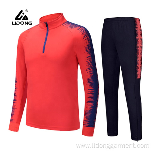 High Quality Blank Men's Sportswear Training Tracksuits